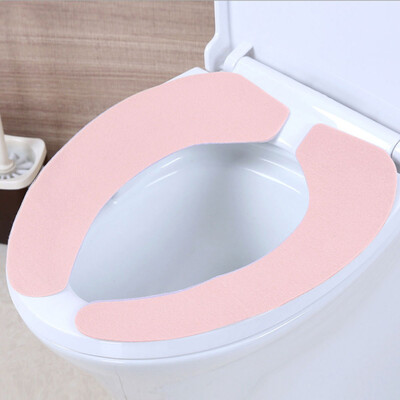 

〖Follure〗Soft Warm Toilet Seat Cover Lid Pad Bathroom Cold Loo WC Removable Washable