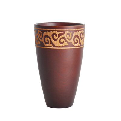 

Siaonvr New Wooden Cup Log Color Handmade Natural Wood Coffee Tea Beer Juice Milk Mug