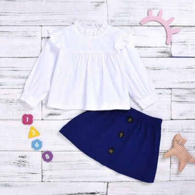 

Sweet Toddler Kids Baby Girl T-shirt TopsSkirt Dress Summer Outfits Clothes Set