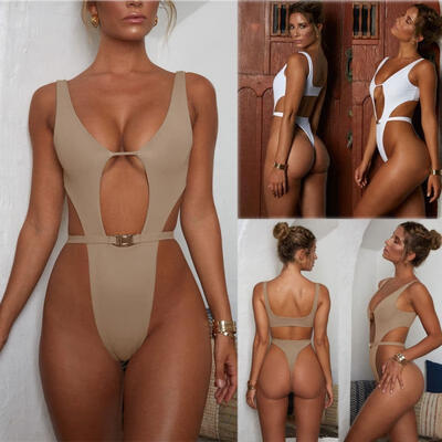 

Women One-piece Swimsuit Swimwear Push Up Monokini Bathing Suit Bikini Beachwear