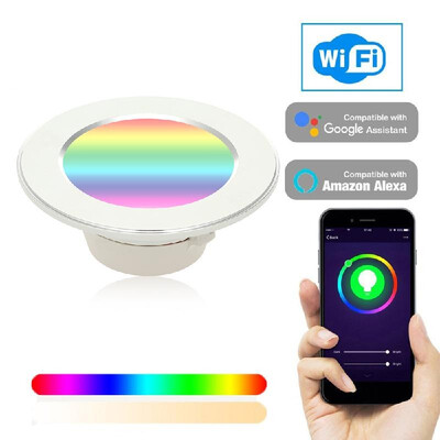 

Smart 24G WiFi LED Downlight 7W Intelligent Recessed Ceiling Lamp Dimmable RGBCW Multicolored APP Remote Voice Control Timer Sw