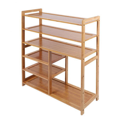 

Greensen Multi Layer Bamboo Shoe Rack Cabinet Shelf Storage Organizer Stand Holder