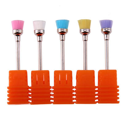 

5pcs Fingernail Electric Nail Polishing Grinding Head Manicure Drill Brush