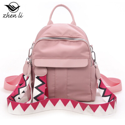 

Backpack female student new oxford fashion candy color backpack overseas