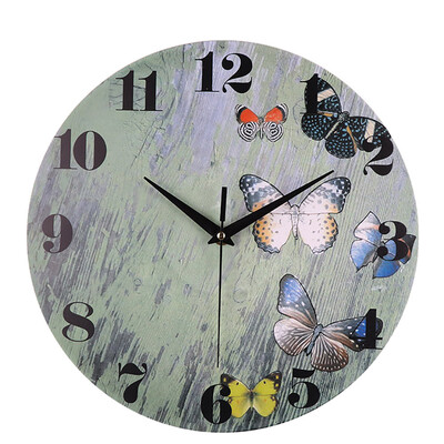 

Gobestart Silent Sweep Modern Elegant Creative Clock Home Decoration Gift