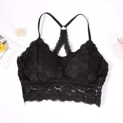 

French Lace Underwear Sexy Beauty Back Tube Top