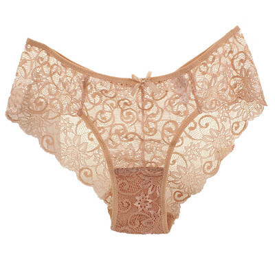 

Toponeto Women Lace Panties Underwear Transparent Comfort Breathable Plus size SXL