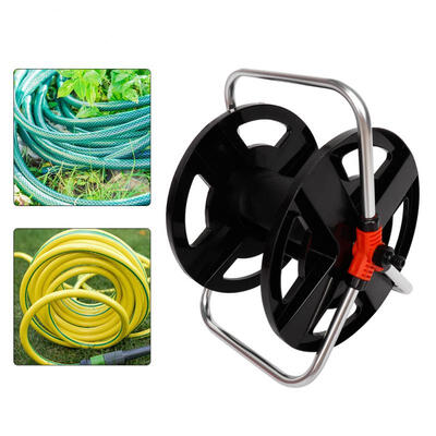 

Greensen Water Pipe Car Roll 35 Meters Water Pipe Storage Shelf Hose Reel Rope Storage Rack