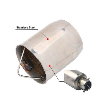 

Universal 60mm Removable Exhaust Pipe Muffler DB Killer For Motorcycle