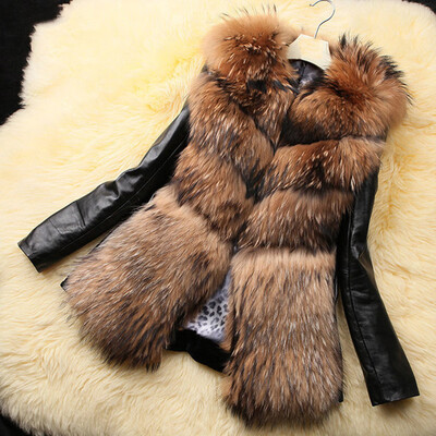 

Tailored Trendy Women Leather Zipper Jacket Slim Biker Motorcycle Coat Punk Outwear
