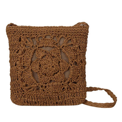 

Summer Beach Women Girls Crochet Braid Bags Shoulder Vintage Messenger Bag