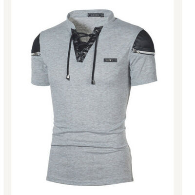 

SUNSIOM Men Slim Fit O Neck Short Sleeve Muscle Tee Shirts Casual T-shirt Tops Blouse