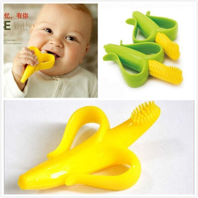 

Original HQ Safe Baby Teether Teething Infant Chew Toys Silicone Toothbrush Gift