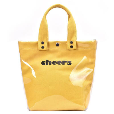 

Letter Jelly Transparent Totes Women Large Capacity Shoulder Messenger Bag