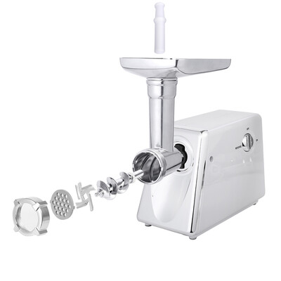 

Electric Meat Grinder Mincer Sausage Stuffer Food Processor w Grinding Blades