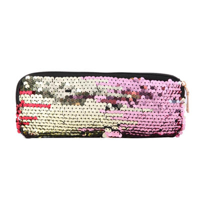 

Sequins Pencil Case Cosmetics Bags Women Girls Purse Wallet Clutch Pen Bags