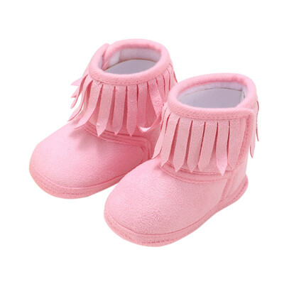 

New Newborn Warm Boot Infant Baby Girls Boys Autumn Winter Boots Slip-On Baby Boots 0-18M