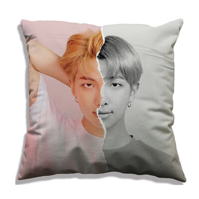 

KPOP BTS Bangtan Boys LOVE YOURSELF Answer Pillowcase Cute Character Print Pillow Case Hot Gift for Fans