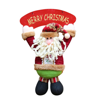 

Santa Claus Pendant Snowman Shape Pendant Christmas Ornament Pendant Christmas Cloth Doll Santa Pendant Xmas christmas