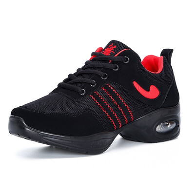 

YAGEYAN spring&summer new dance shoes womens low to help soft bottom breathable dance shoes movement 4243