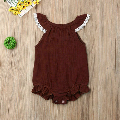 

Newborn Baby Boy Girl Cotton Romper Bodysuit Jumpsuit Playsuit Outfit Clothes