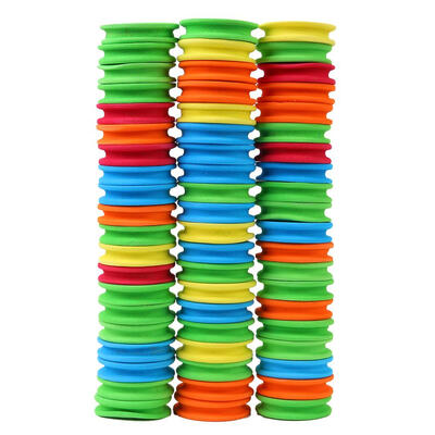

100pcs Foam Winding Wire Board Swivel Spools for Fishing Line Accessories