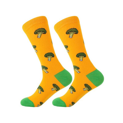 

Creative High Quality Fashion men&women socks cotton funny crew cartoon animal fruit print novelty gift socks