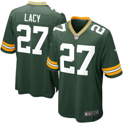 

Youth Football Jersey Green Bay Packers Eddie Lacy Green Game Jersey