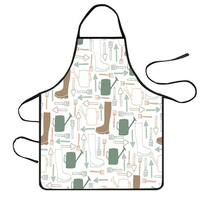 

Toponeto Home Women Waterproof Cute Cartoon Kitchen Restaurant Cooking Bib Apron Aprons