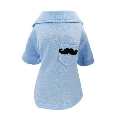 

Cotton Pet Dog Pajam Shirt Chihuahua Yorkshire Puppy Coat Small Dog Cats ClothesSoft Spring Summer Puppy Polo Shirt