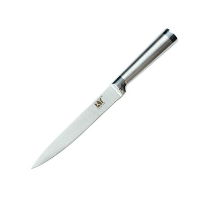 

New all stainless steel tool set straight shank hollow handle chef cut meat universal peel bread cutter