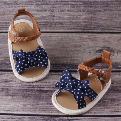 

Fashion Infant Baby Girl Soft Sole Sandals Toddler Summer Shoes Bow-Knot Sandal