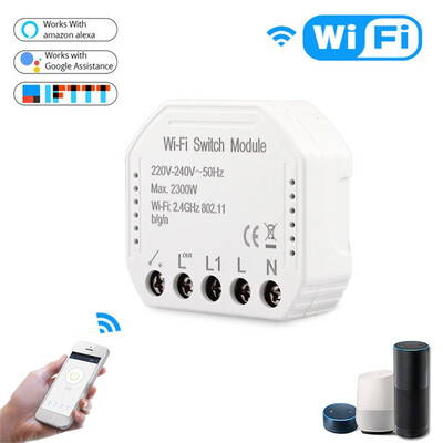 

〖Follure〗WiFi Smart Light Switch Automation Module For Alexas for Google Home 12 Way