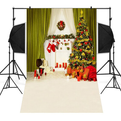 

Toponeto Christmas Backdrops Snowman Vinyl 3x5FT Lantern Background Photography Studio