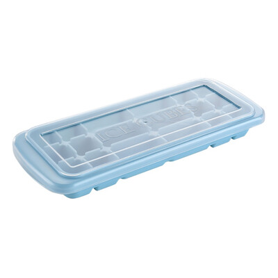 

Multi-purpose 18 grid with lid rectangular food grade silicone ice cube mold Sushi cake ice cube mold