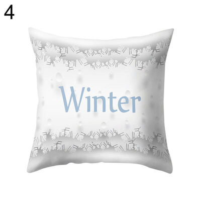 

4 Seasons Printing Square Throw Pillow Case Cushion Cover Sofa Bedding Articles