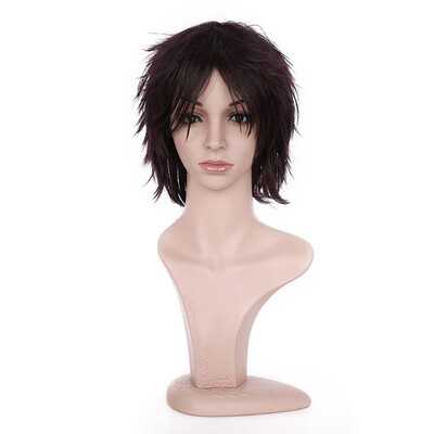 

Short Cosplay Wig Women Men Fluffy Straight Anime Comic Hairstyle Party Costume Dress Synthetic Hair Pixie Wigs