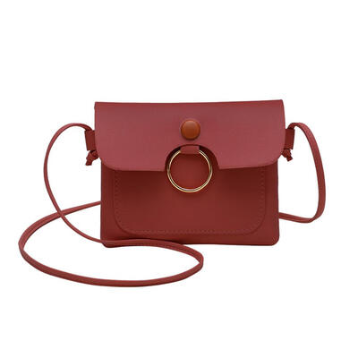 

Circle Shoulder Flap Messenger Handbags Women Small Leather Crossbody Bags