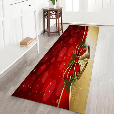 

Gobestart Merry Christmas Welcome Doormats Indoor Home Carpets Decor 40x120CM