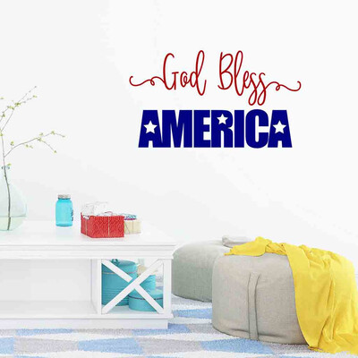 

〖Follure〗Independence Day July 4 Vinyl DIY Wall Sticker Decals Home Decor Bedroom