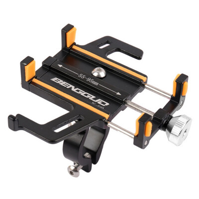 

Bicycle Motorcycle Phone Mount Aluminum Alloy Bike Phone Holder Adjustable Bicycle Phone Seat Anti-shake MTB Cell Phone Stand