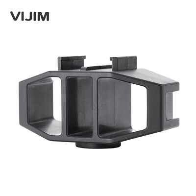 

VIJIM GP-1 Vlogging Stand Bracket Double Cold Shoe Mount 14 Inch Tripod Thread for GoPro Hero 7 6 5 for SJCAM EKEN Action Cameras
