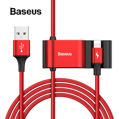 

Baseus 3A 15m Data Transfer Cahrging Cable For iphone with Complimentary Doual USB U-shaped Magnetic Absorption Base