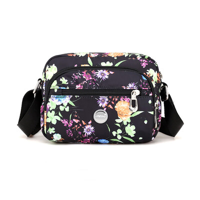 

Oxford cloth bag messenger bag mini small cloth bag nylon bag Joker middle-aged&old womens bag mother canvas diagonal backpac
