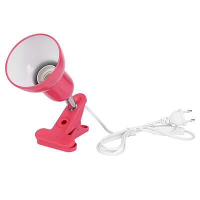 

E27 Pet Heating Light Base Reptile Clip-on Lamp Bulb Holder Adapter EU Plug