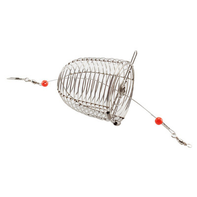

Shrimp Pet Feed Ornaments Durable Vegetable Feeding Cage Basket for Aquatic Pets Stainless Steel Aquarium Crystal Shrimp Feeder