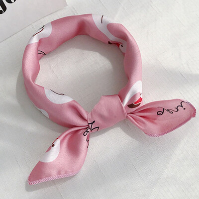 

New Silk Scarf Head Scarf MsProfessional Variety Decorative Print Scarf For Daily Decoration Business Party