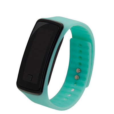 

Spot custom second generation student sports electronic watch children promotional gifts LED silicone watch led watch Fluorescent