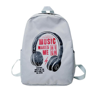 

Fashion Printing Travel Backpacks Women Men School Bags Canvas Knapsack