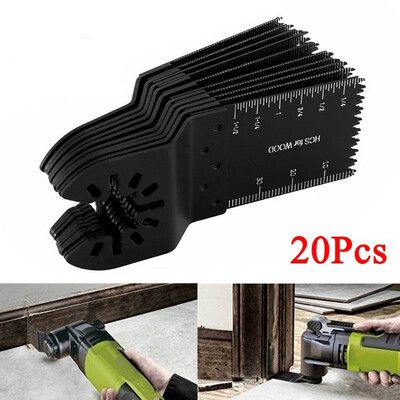 

1020pcs 34mm Oscillating Multi-tool Kit High Carbon Steel Saw Cut Blades Wood Mix Tool Kit